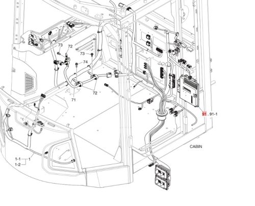 CONTROLLER,VCU,ELEC DL320-7