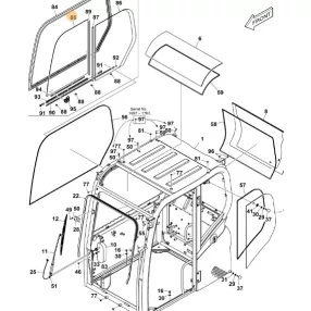 első elhúzható üveg