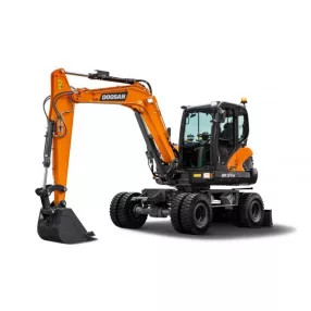 Gumikerekes kotrógépek